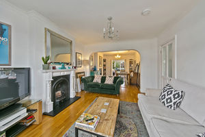 Front Reception Room to Rear Reception Room- click for photo gallery